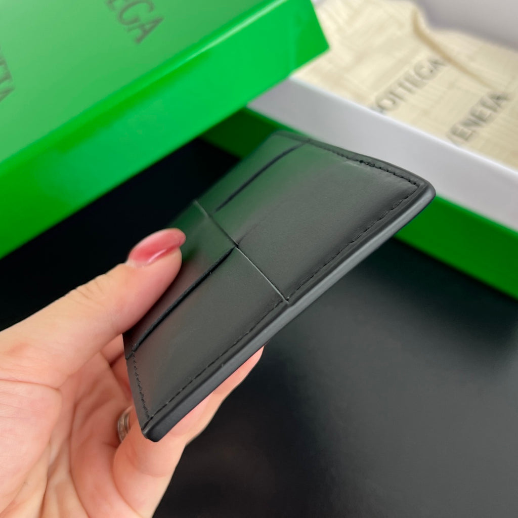 Bottega Veneta Black & Green Card Holder Edition 3 - detail image 5