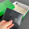Bottega Veneta Black & Green Designer Wallet Edition 2