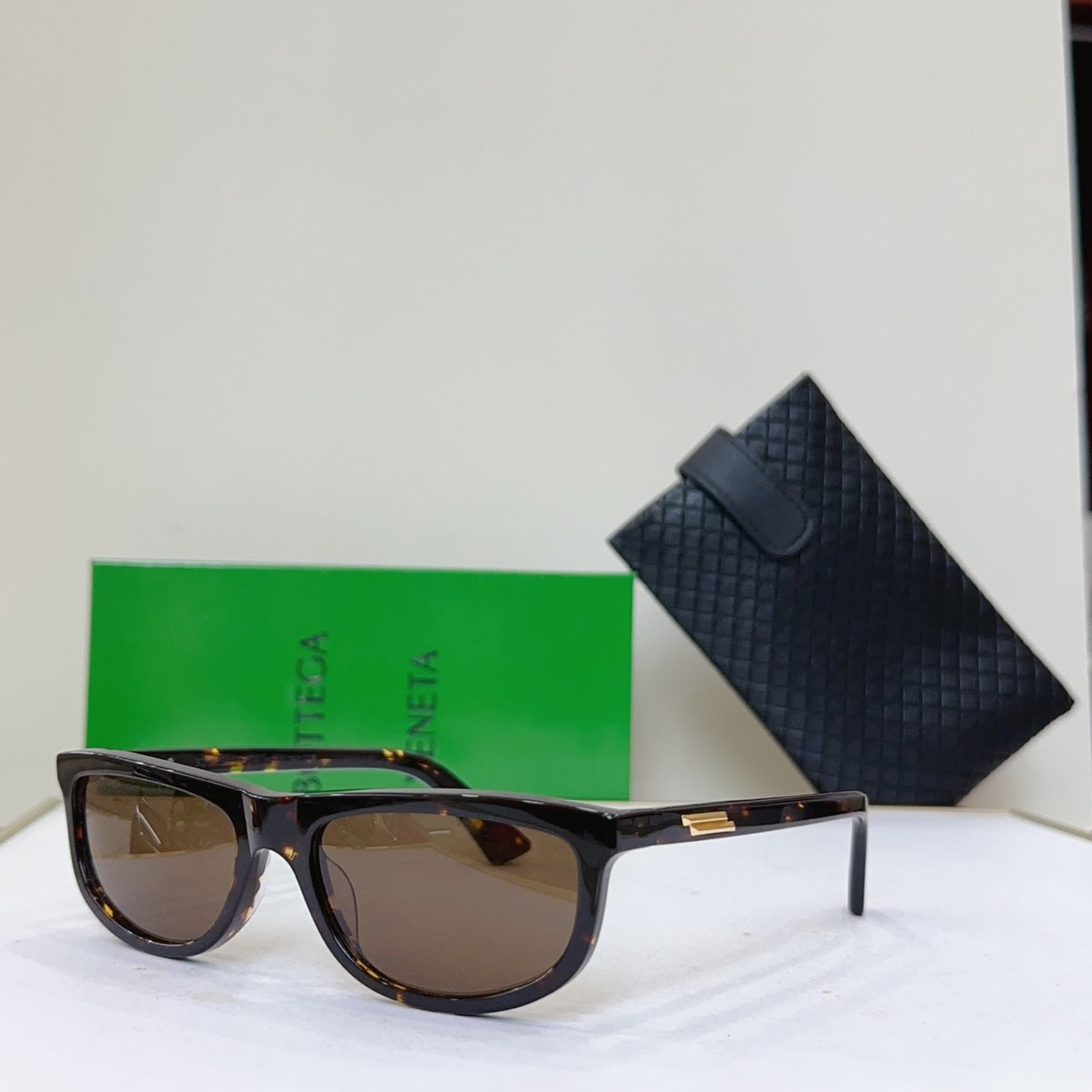 Bottega Veneta BV1327S Black & Green Designer Sunglasses 58-17-125 mm - detail image 7