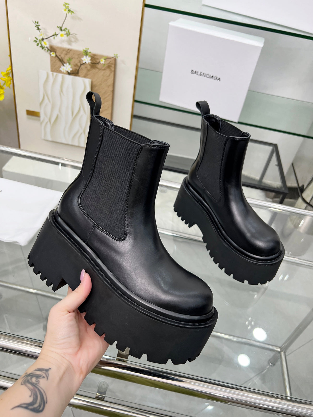 Balenciaga Black Boots EU 35-41 Edition 4 - detail image 6