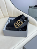 Balenciaga Black & Gold Designer Belt Edition 3