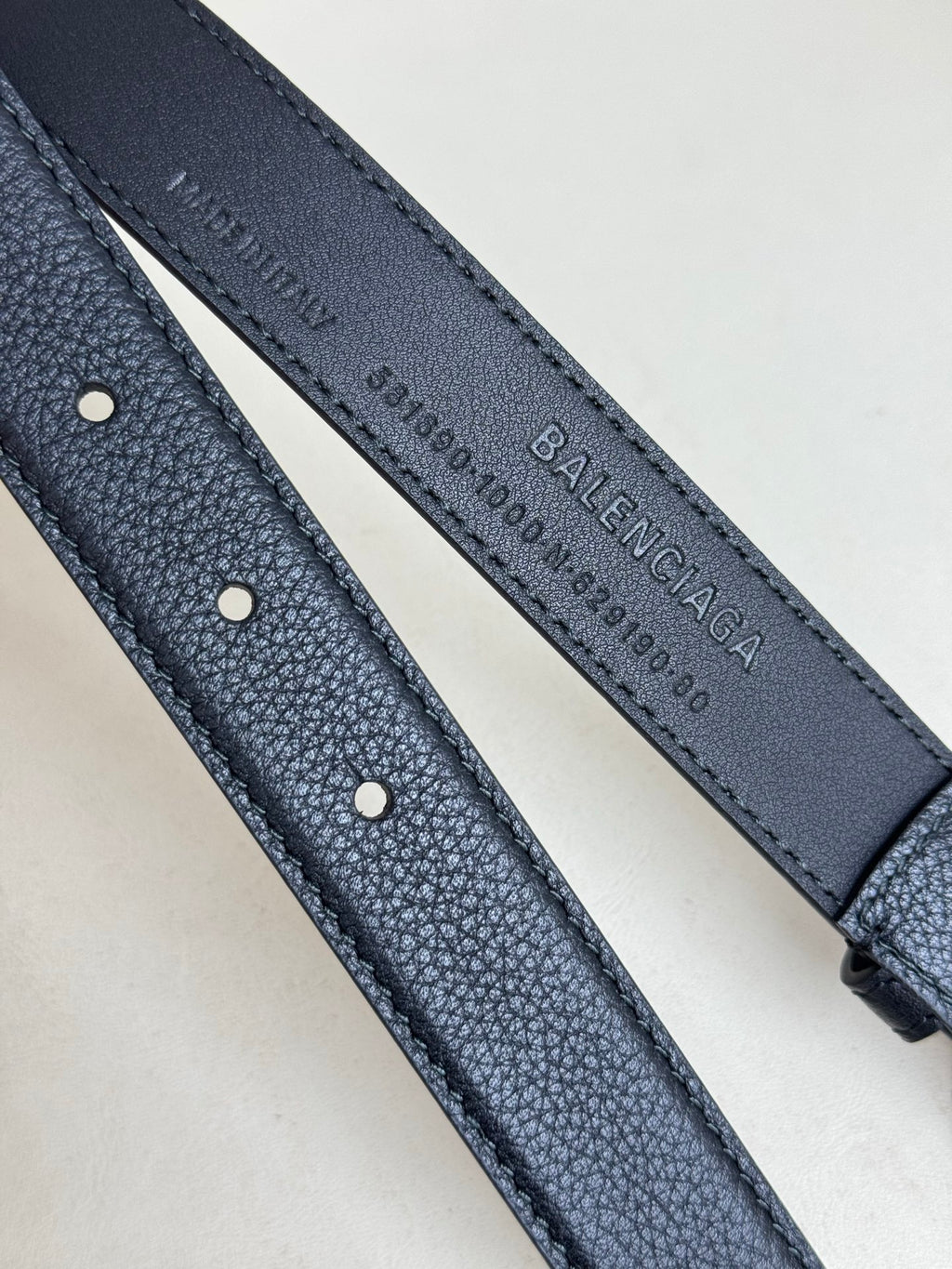 Balenciaga Black & Gold Designer Belt Edition 3 - detail image 7