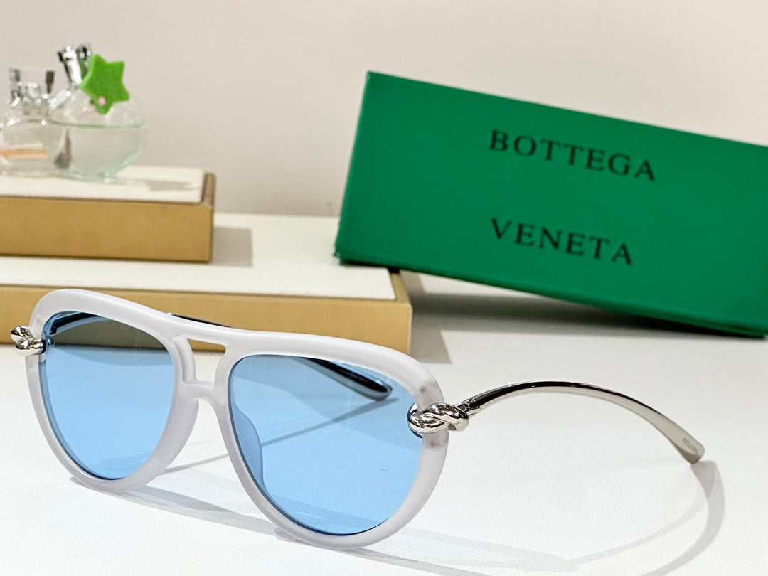 Bottega Veneta BV1418S Green Designer Sunglasses 58-15-145 mm Edition 3 - detail image 2