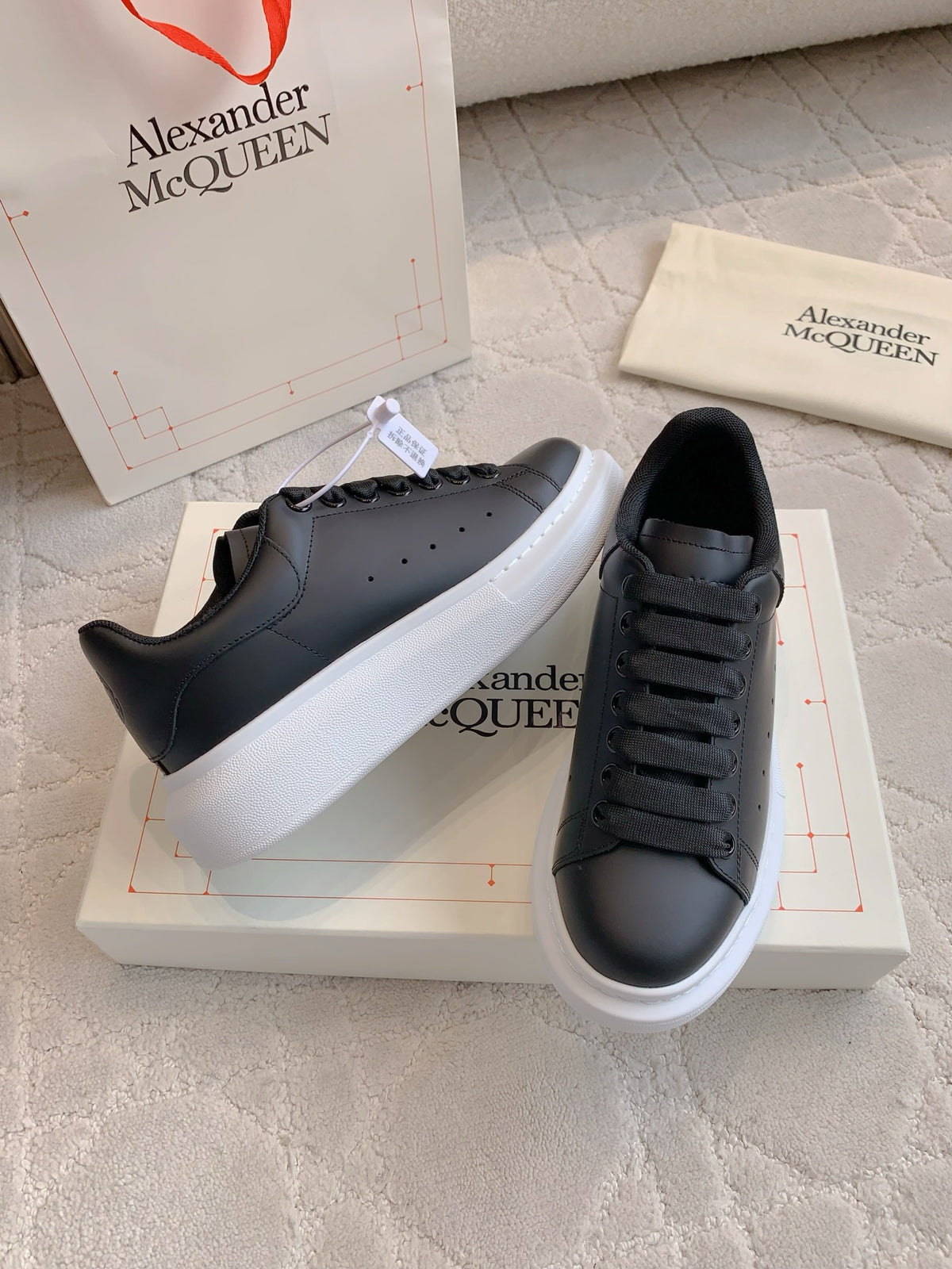 Alexander McQueen Black Designer Shoes EU 35-44 - detail image 3