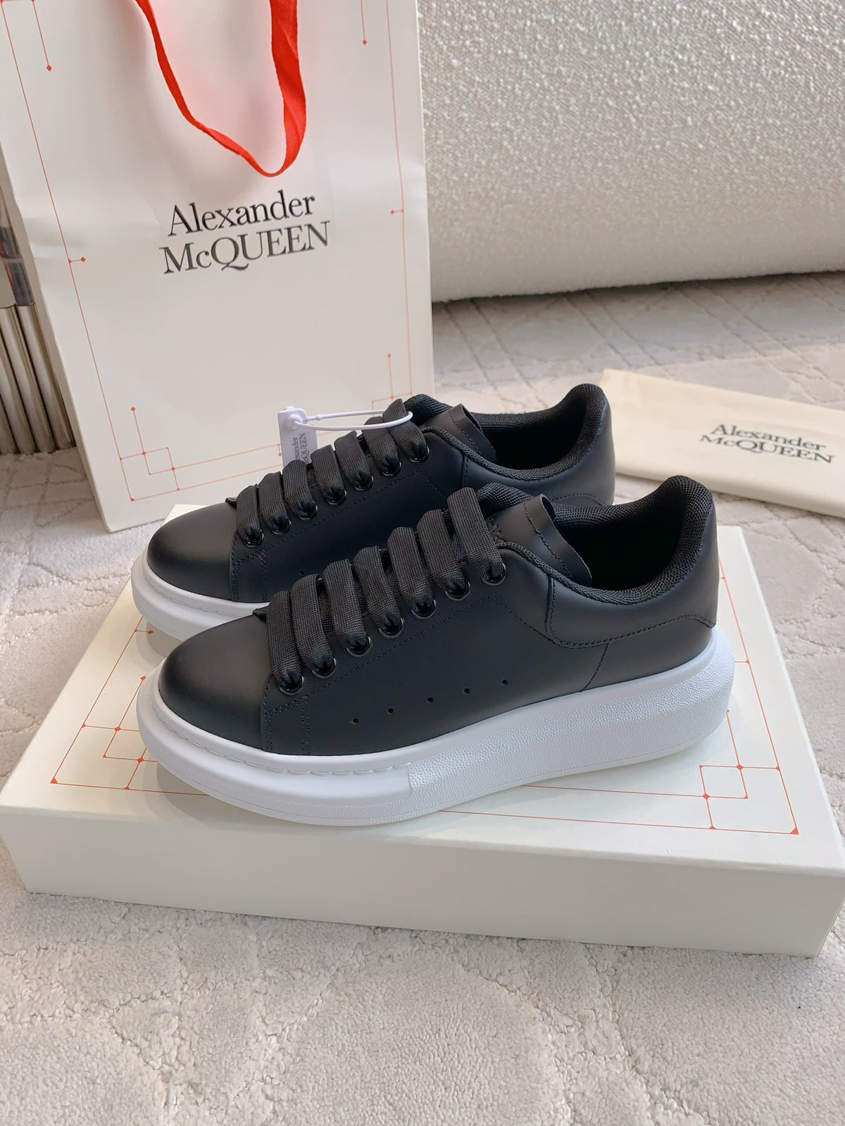 Alexander McQueen Black Designer Shoes EU 35-44 - detail image 2