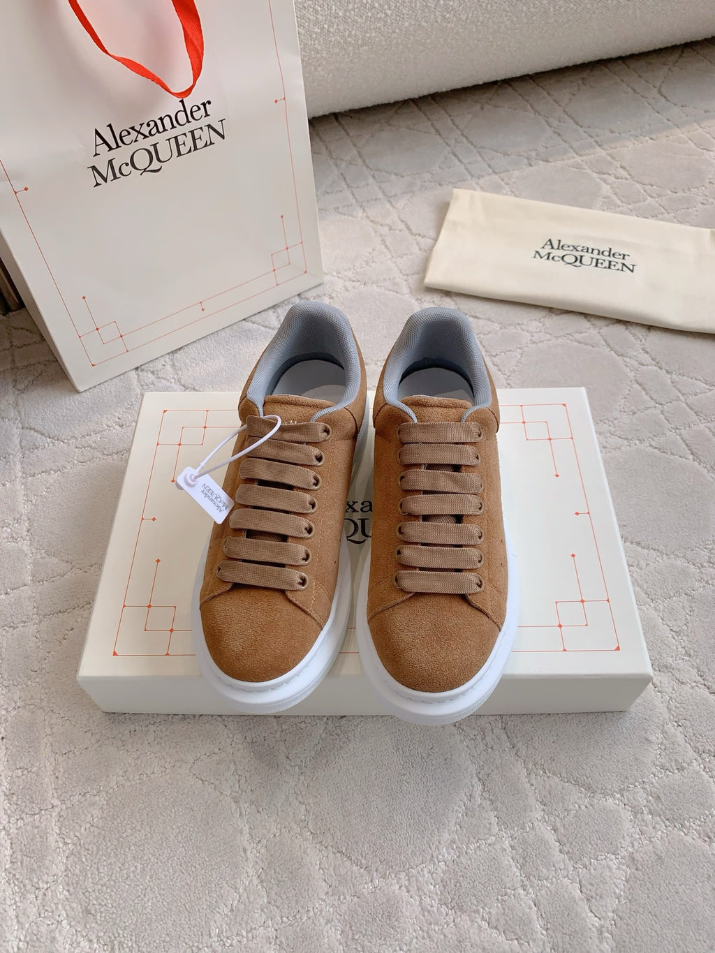 Alexander McQueen Brown Designer Shoes EU 35-44