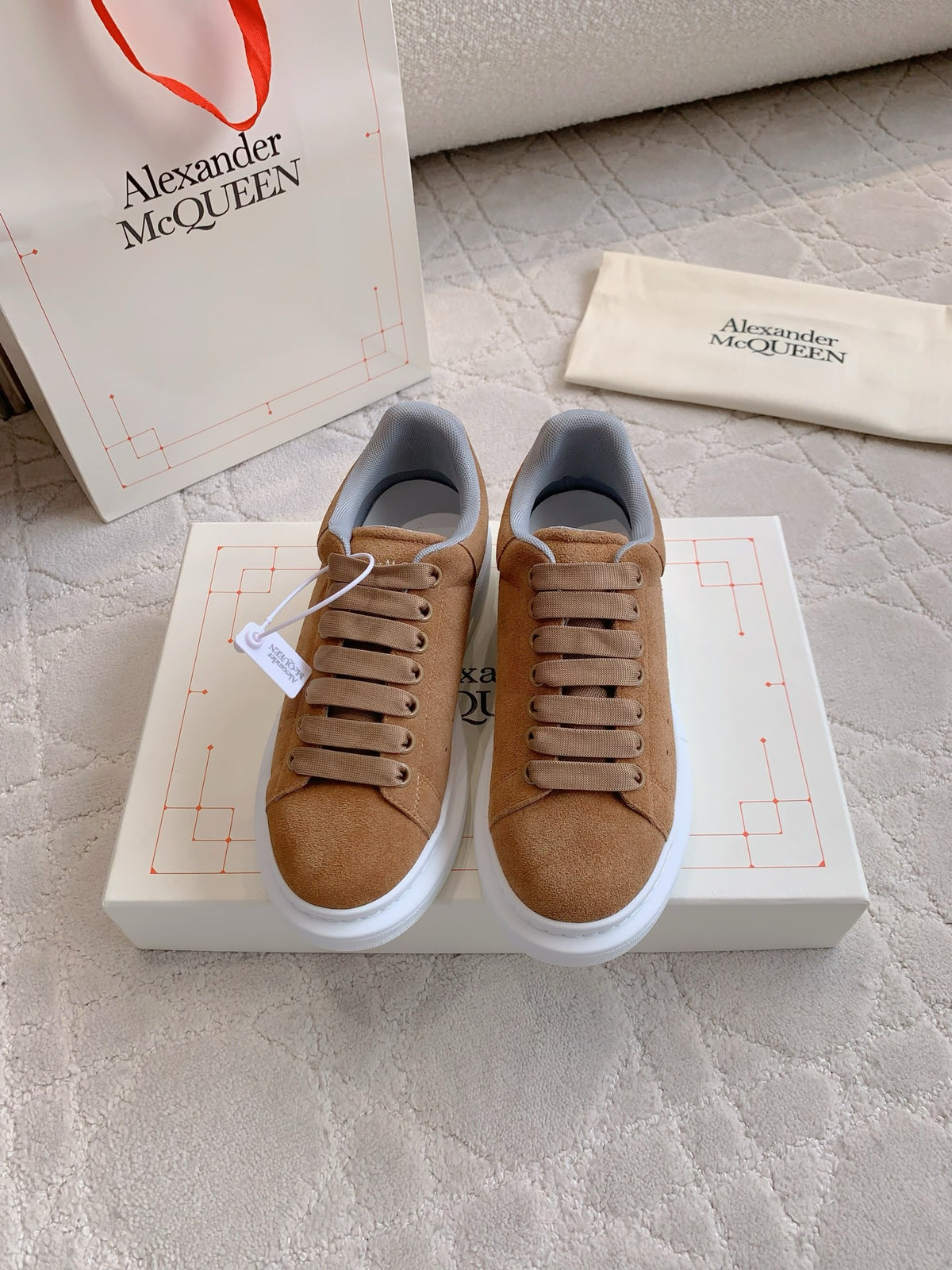 Alexander McQueen Brown Designer Shoes EU 35-44