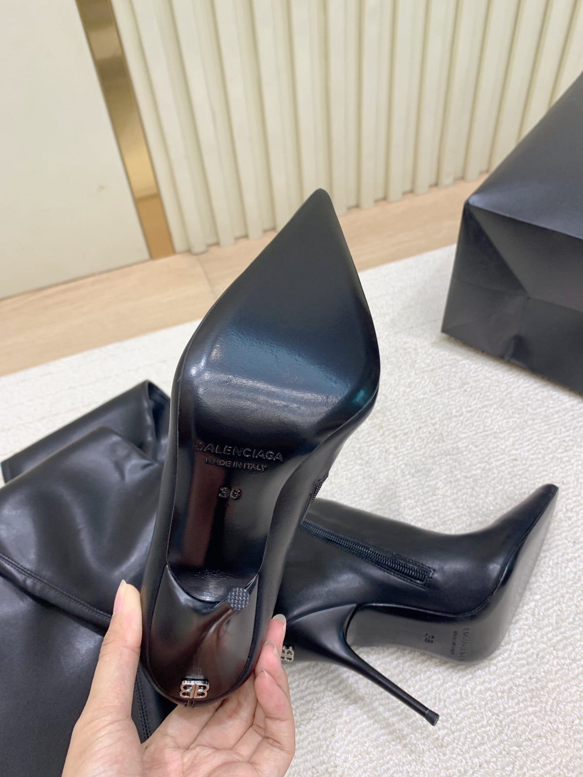 Balenciaga Black Boots EU 34-41 - detail image 6