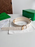 Bottega Veneta 836927V4R451019 Silver & Green Designer Watch