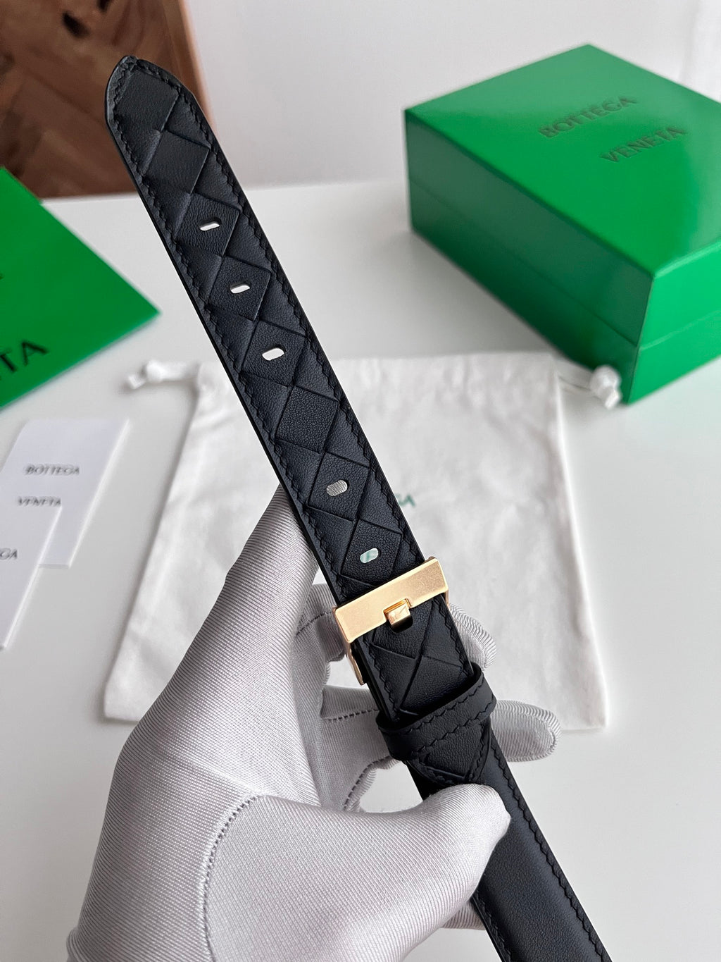 Bottega Veneta 836927V4R451019 Black Designer Watch - detail image 4