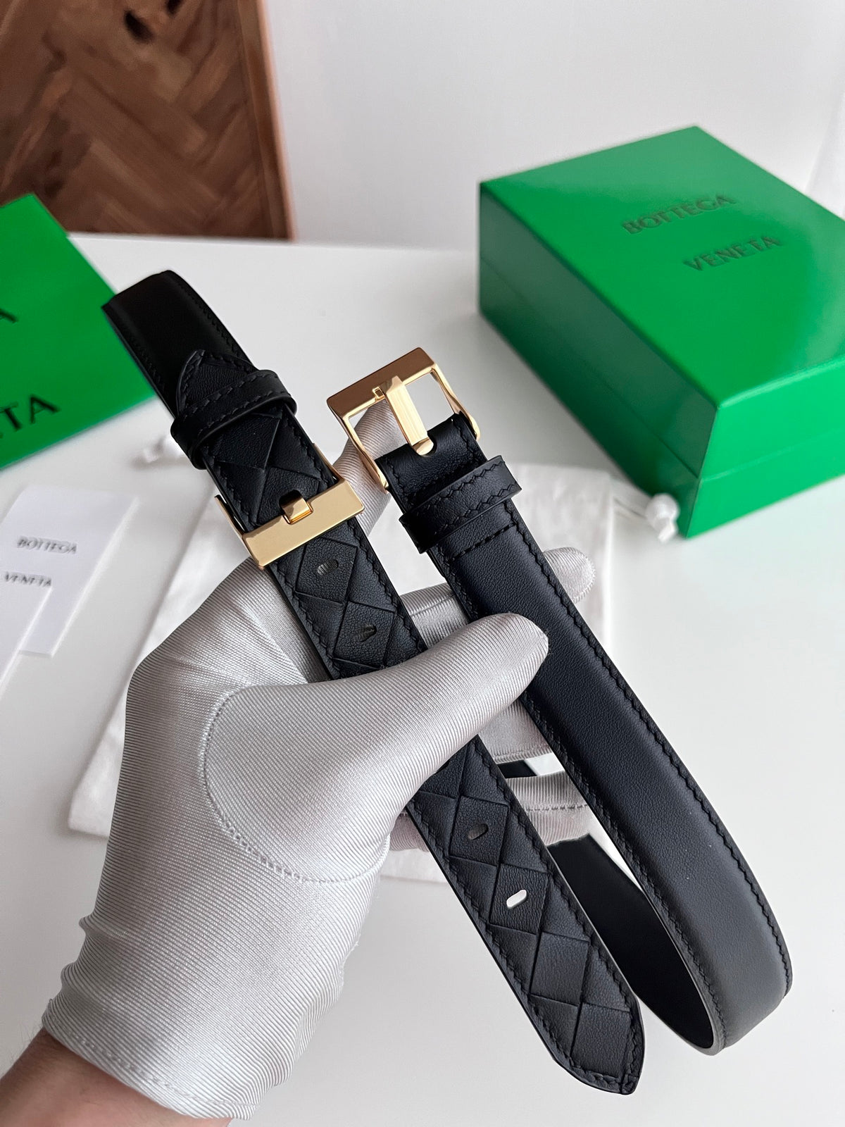 Bottega Veneta 836927V4R451019 Black Designer Watch - detail image 3