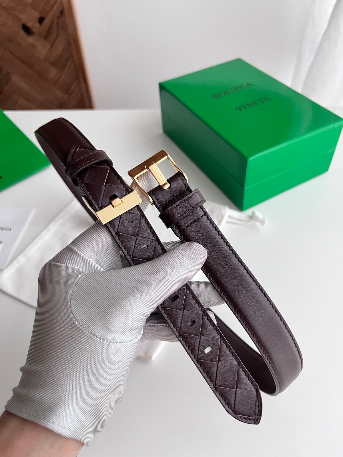 Bottega Veneta 836927V4R451019 Brown Designer Watch - detail image 3