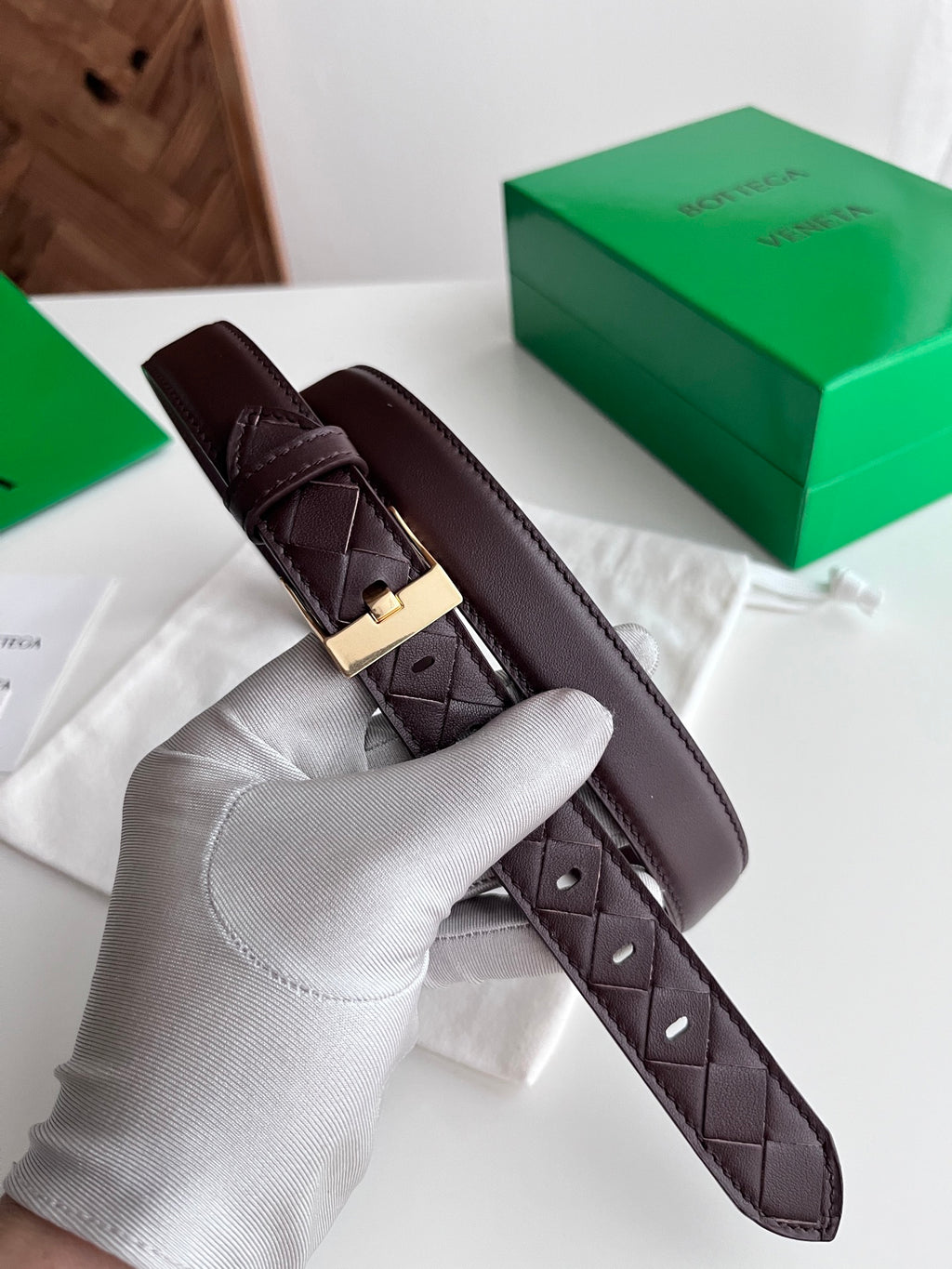 Bottega Veneta 836927V4R451019 Brown Designer Watch - detail image 2