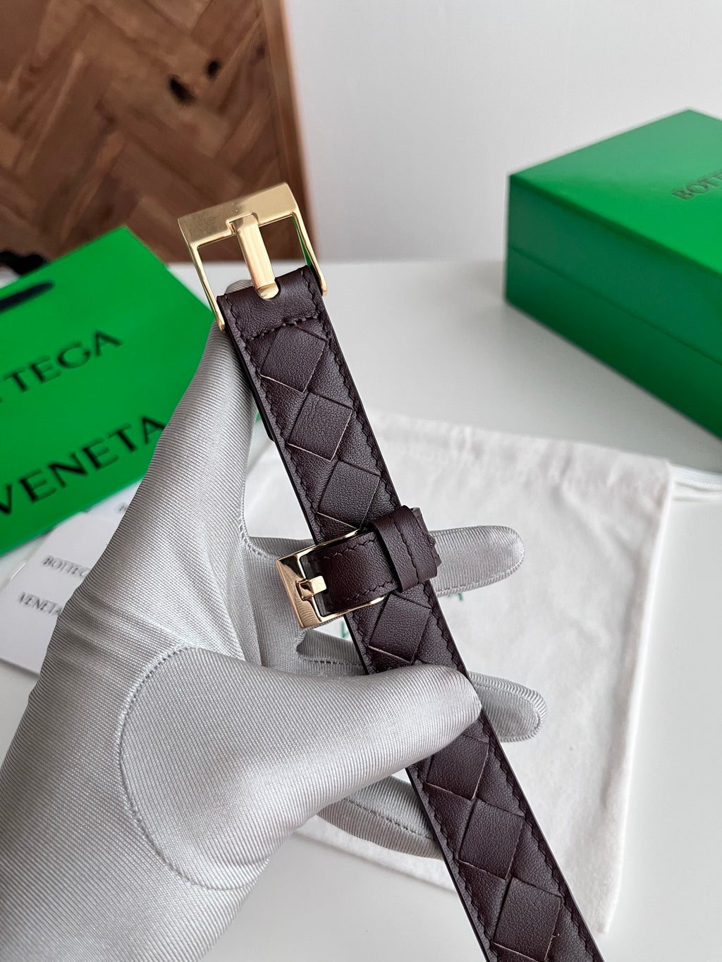 Bottega Veneta BV2025 Brown Designer Watch - detail image 3