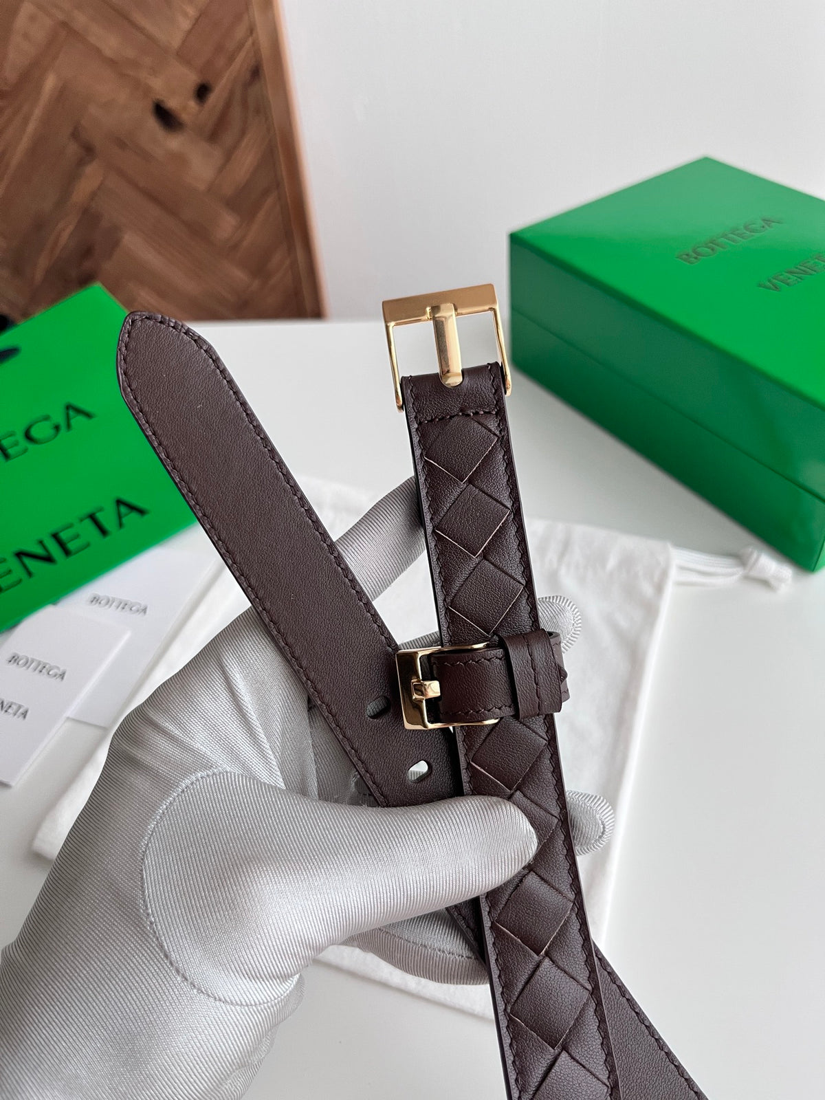 Bottega Veneta BV2025 Brown Designer Watch - detail image 4