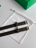 Bottega Veneta Black Designer Belt Edition 23