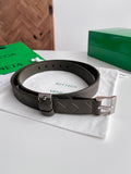 Bottega Veneta BV2025 Silver & Green Designer Watch Edition 2
