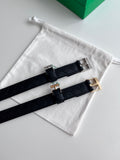 Bottega Veneta Black Designer Belt Edition 22
