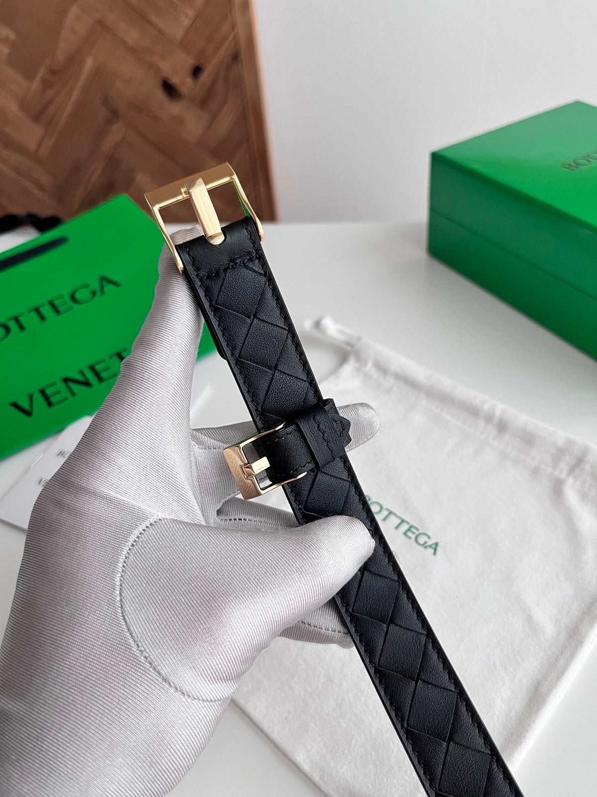 Bottega Veneta BV2025 Black Designer Watch - detail image 3
