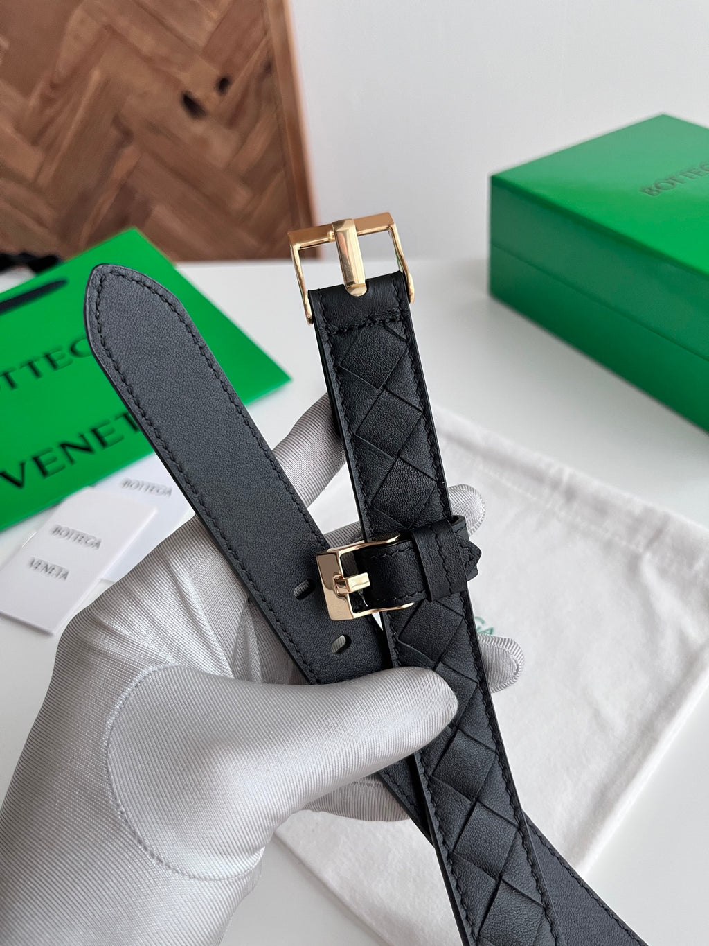 Bottega Veneta BV2025 Black Designer Watch - detail image 4