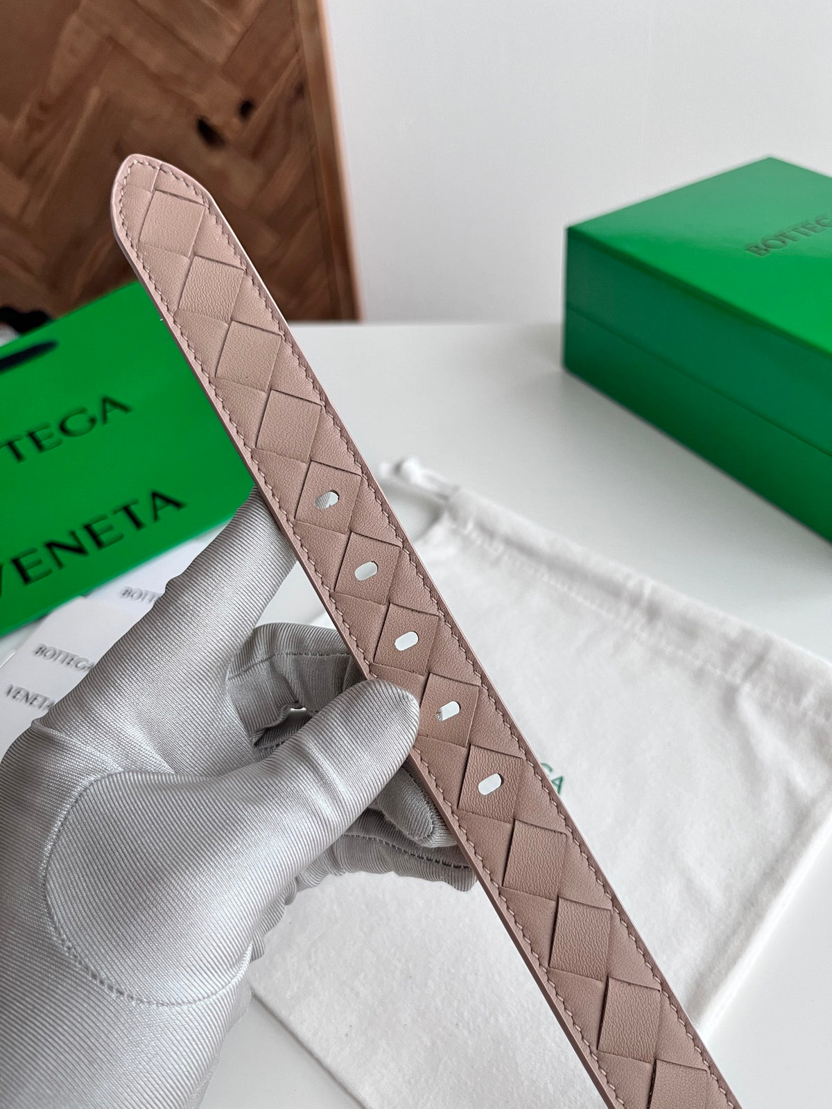 Bottega Veneta BV2025 Pink Designer Watch - detail image 6