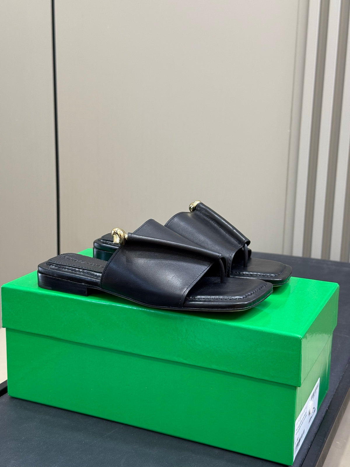 Bottega Veneta Green Slides EU 35-41 Edition 2