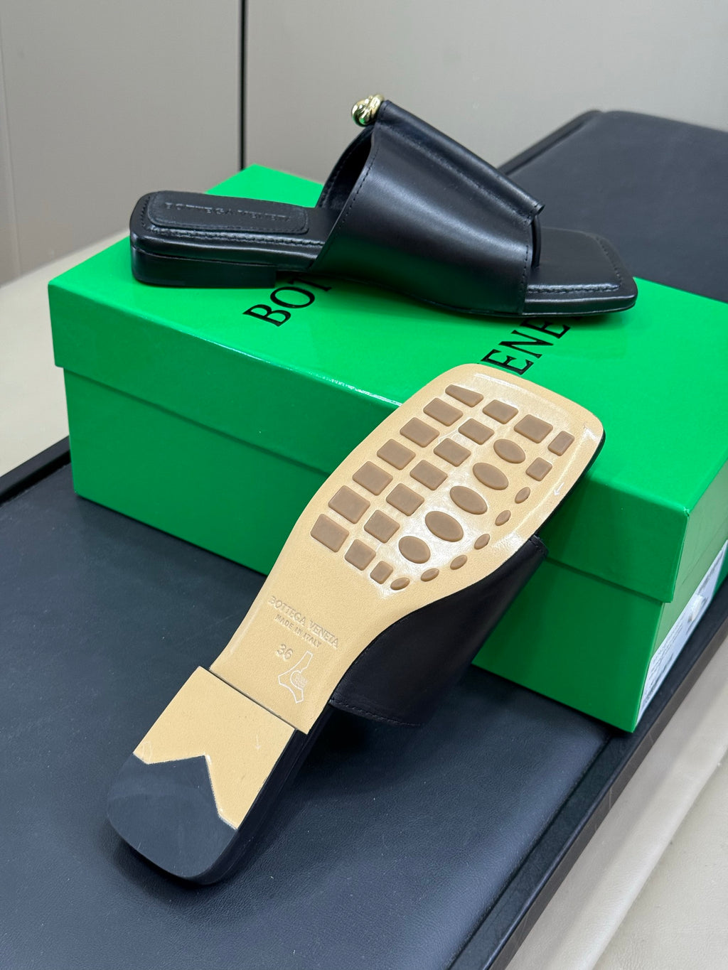 Bottega Veneta Green Slides EU 35-41 Edition 2 - detail image 6