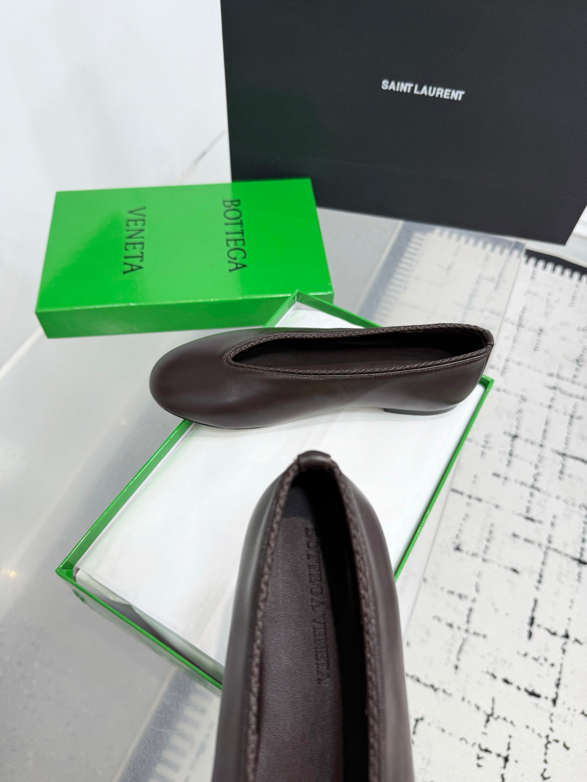 Bottega Veneta Black & Green Designer Shoes EU 35-42 Edition 23 - detail image 8