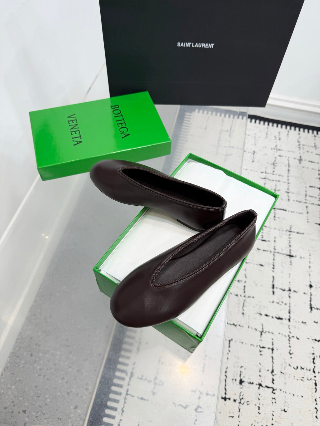 Bottega Veneta Black & Green Designer Shoes EU 35-42 Edition 23 - detail image 6