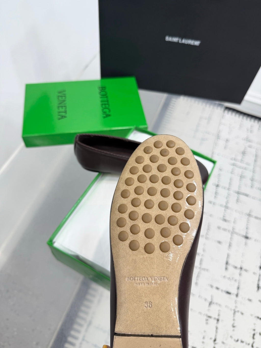 Bottega Veneta Black & Green Designer Shoes EU 35-42 Edition 23 - detail image 9
