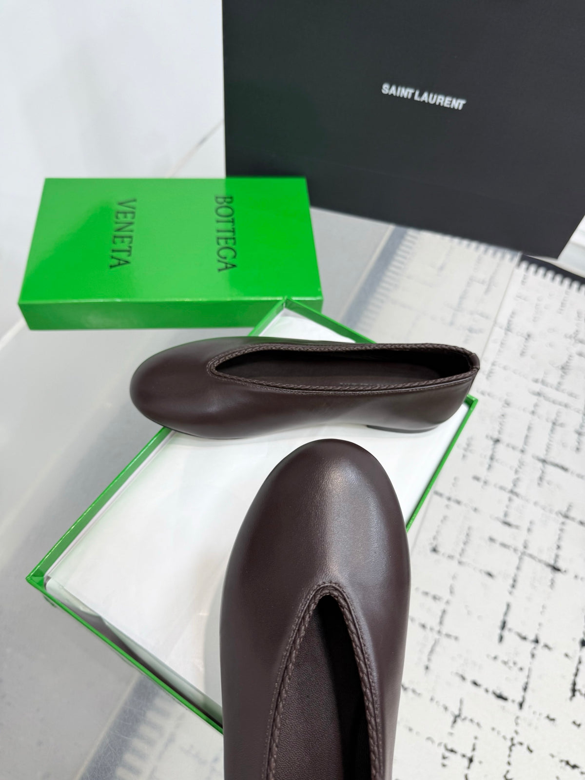 Bottega Veneta Black & Green Designer Shoes EU 35-42 Edition 23 - detail image 7
