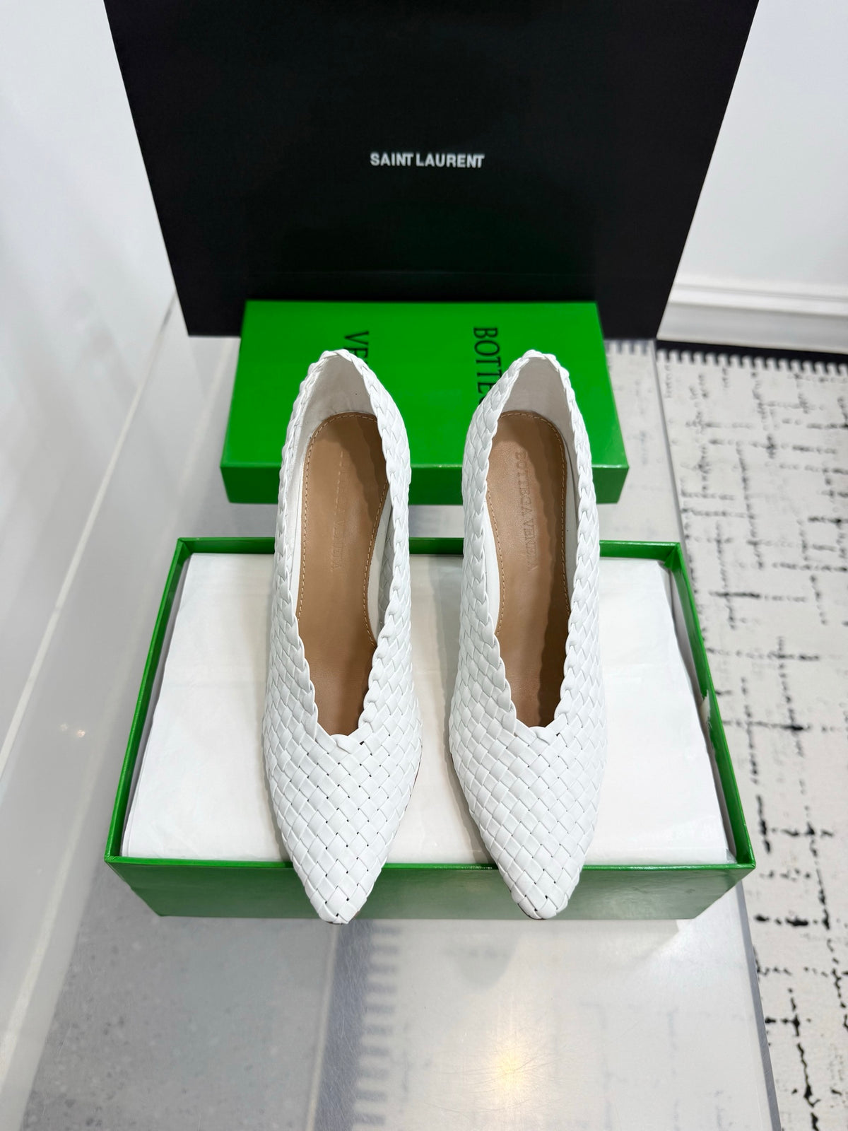 Bottega Veneta 40.41.42 Black Heels EU 35-42