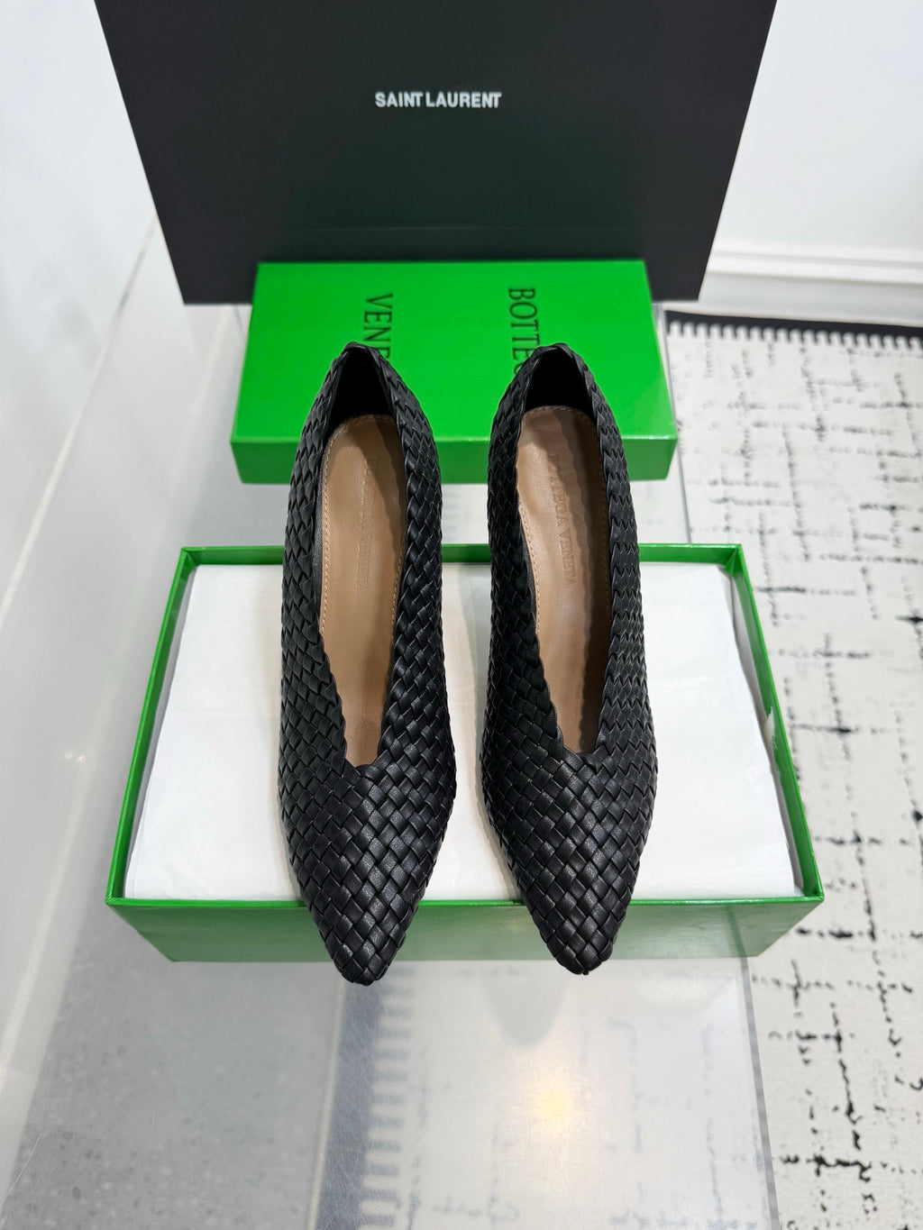 Bottega Veneta Black Designer Shoes EU 35-42 Edition 23