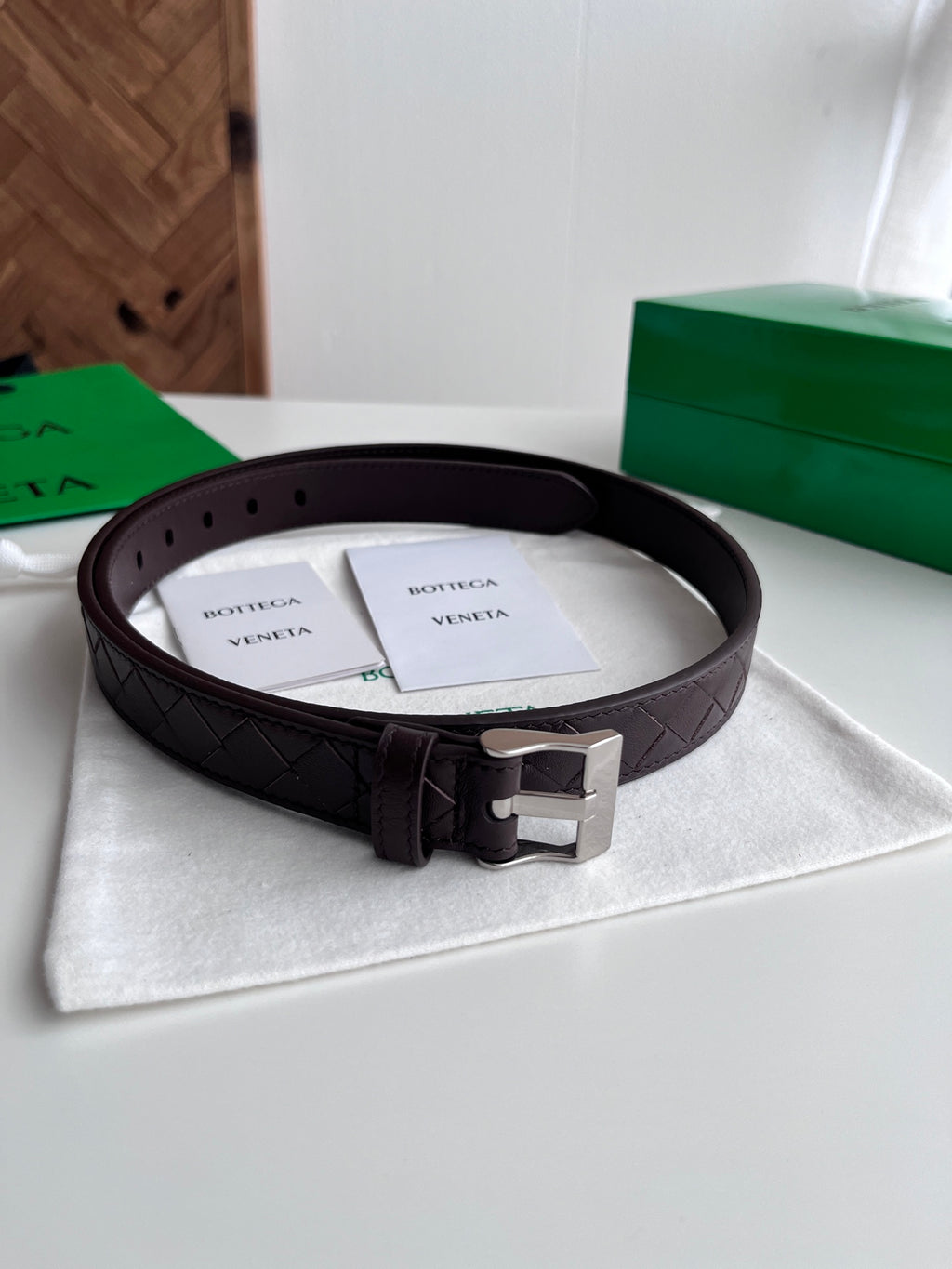 Bottega Veneta 786119V2ZL42190 Brown & Gold Designer Watch