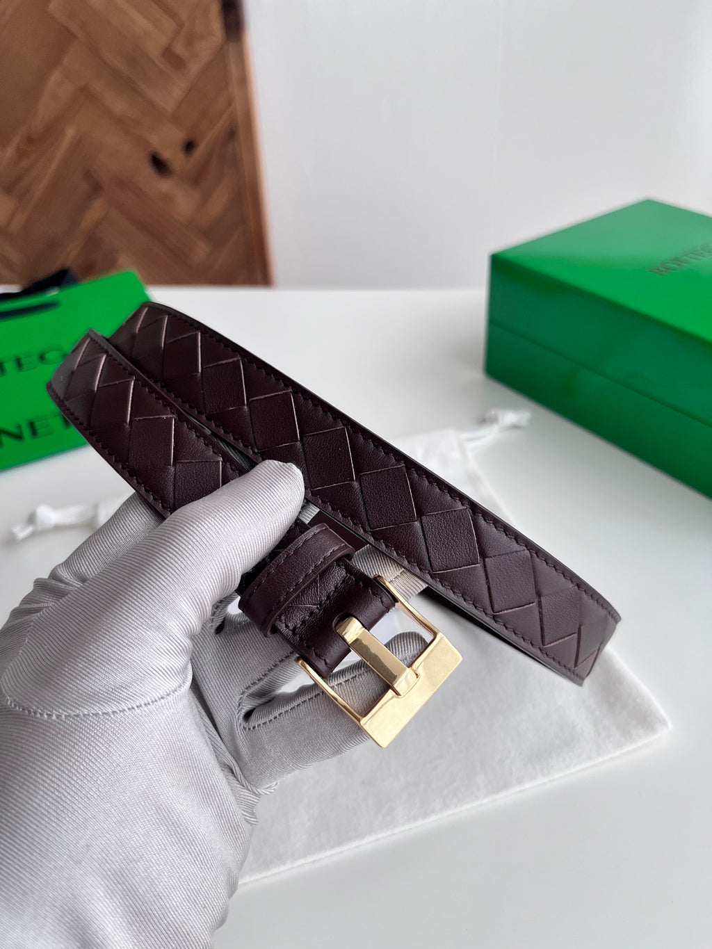 Bottega Veneta 786119V2ZL42190 Brown Designer Watch - detail image 2