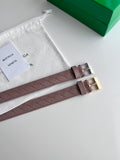 Bottega Veneta Pink Designer Belt