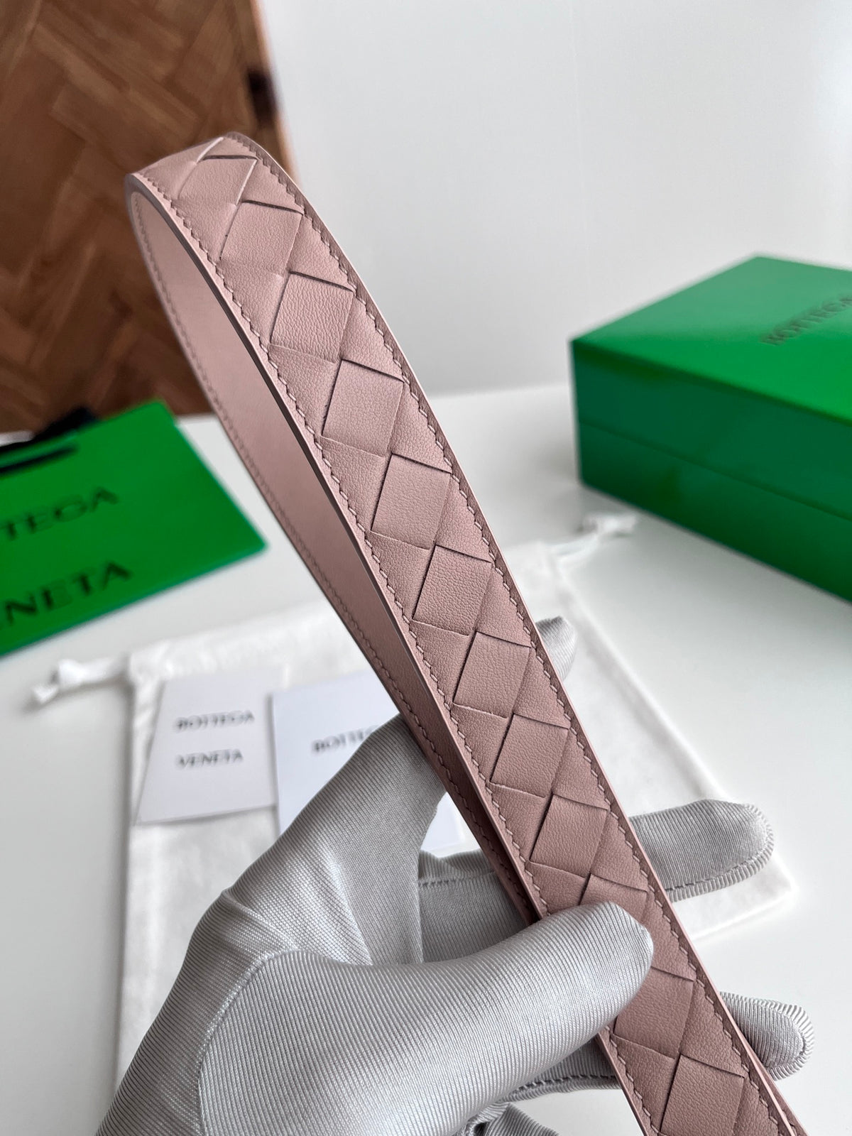 Bottega Veneta 799048V4R439104 Pink Designer Watch - detail image 5