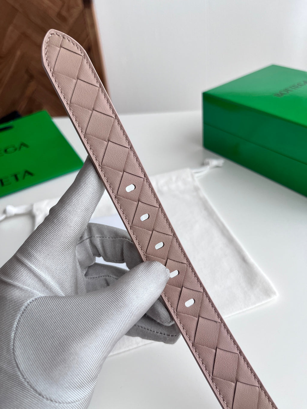 Bottega Veneta 799048V4R439104 Pink Designer Watch - detail image 6