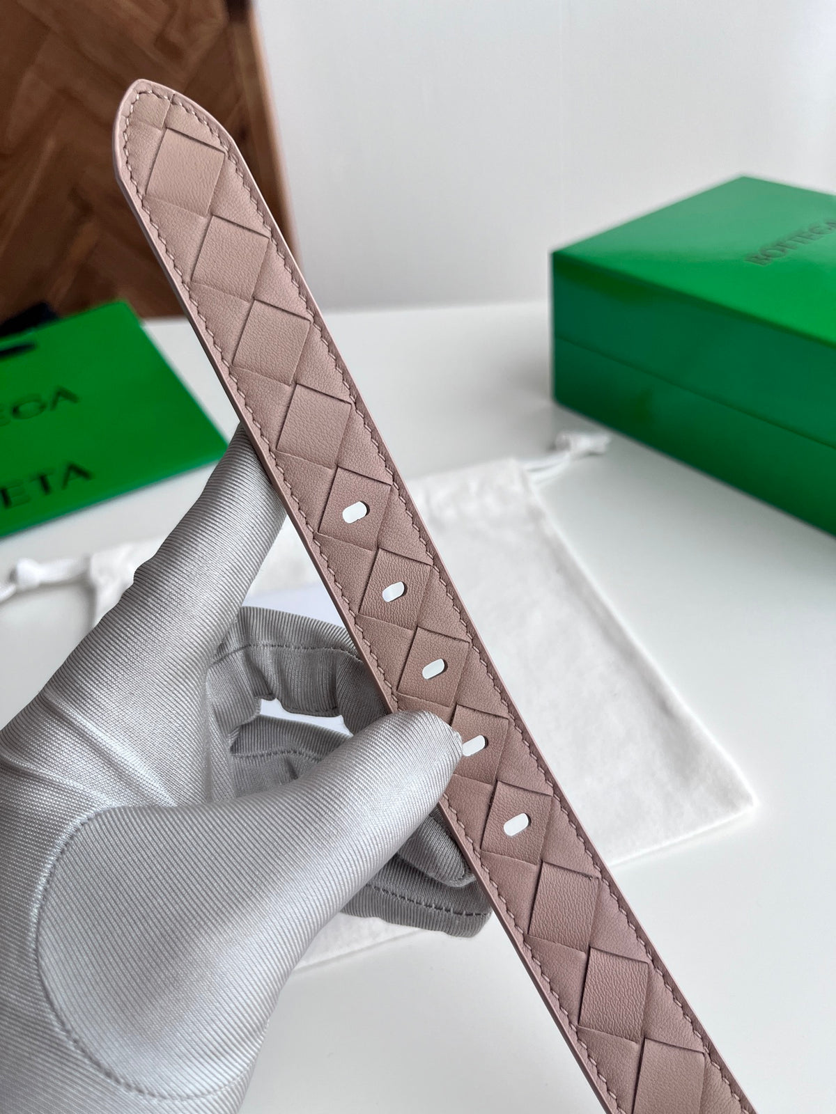 Bottega Veneta 799048V4R439104 Pink Designer Watch - detail image 6