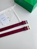 Bottega Veneta Black Designer Belt Edition 12