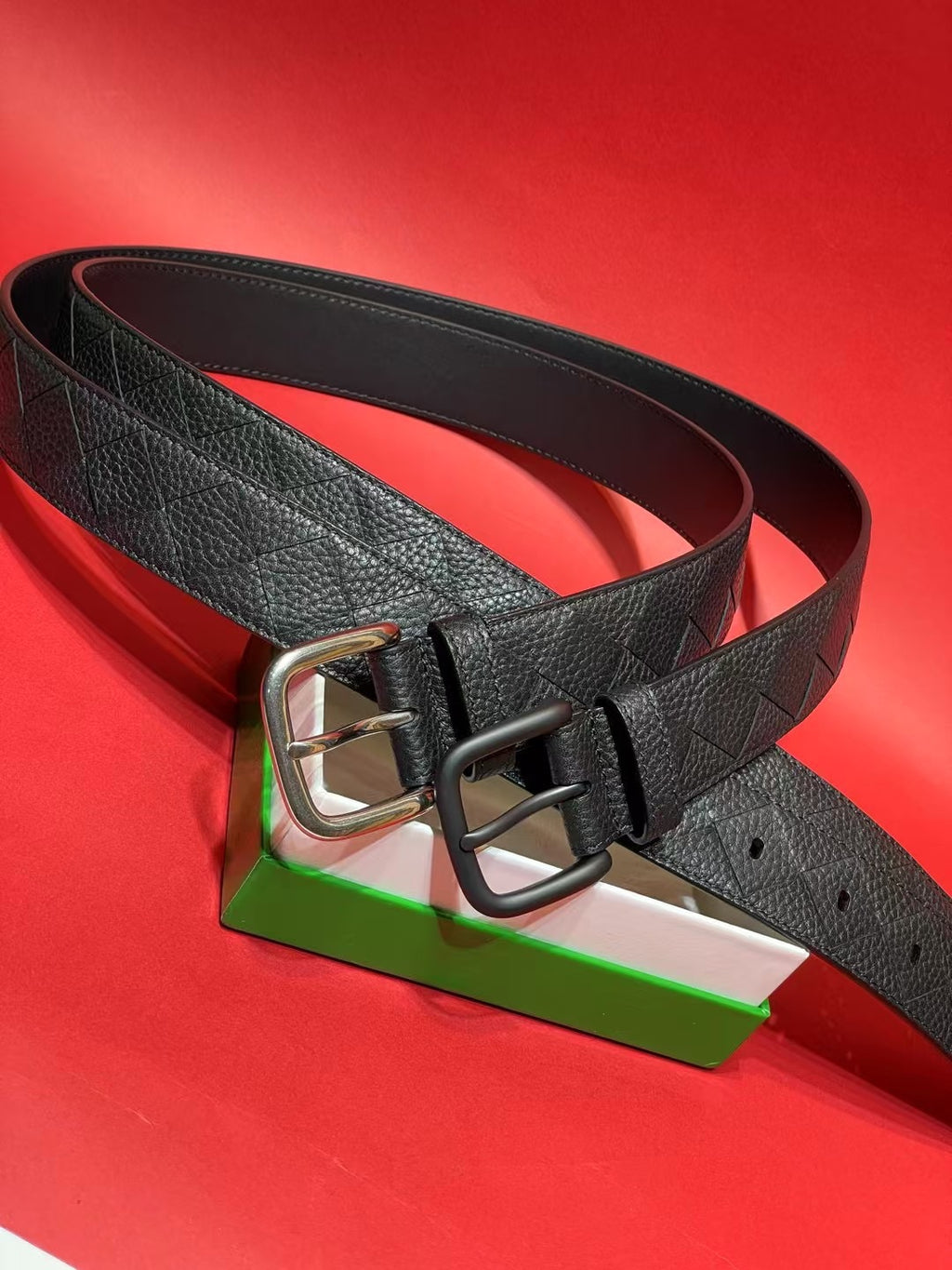 Bottega Veneta Black Designer Belt Edition 18 - detail image 3