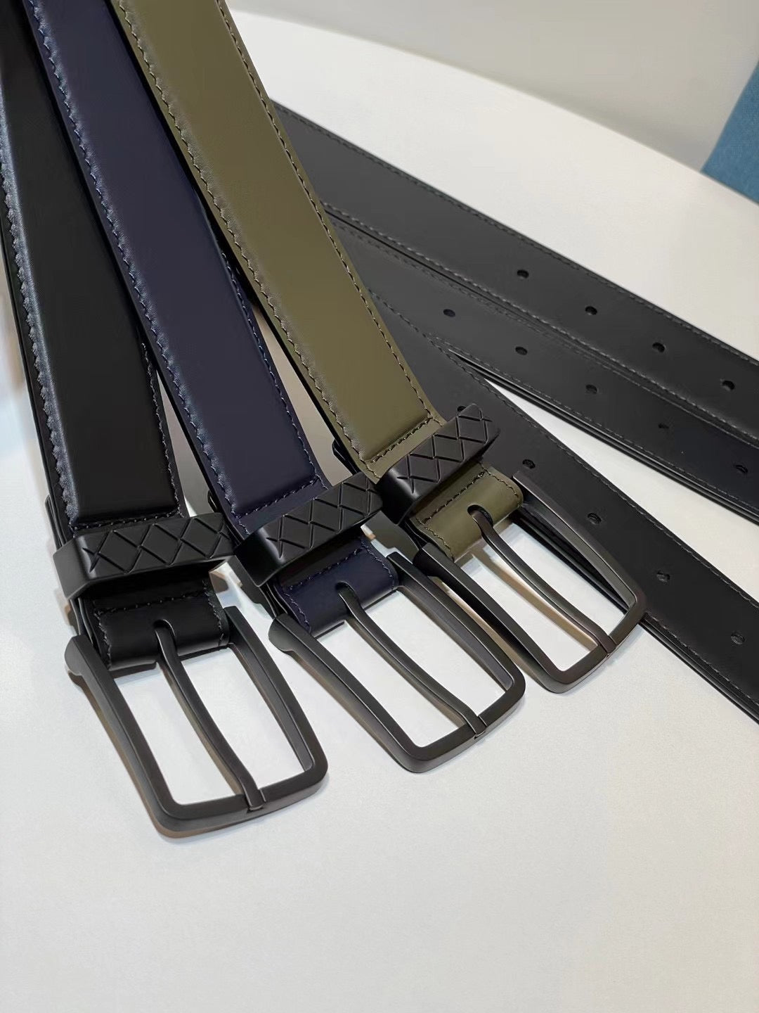 Bottega Veneta Black Designer Belt Edition 8 - detail image 6