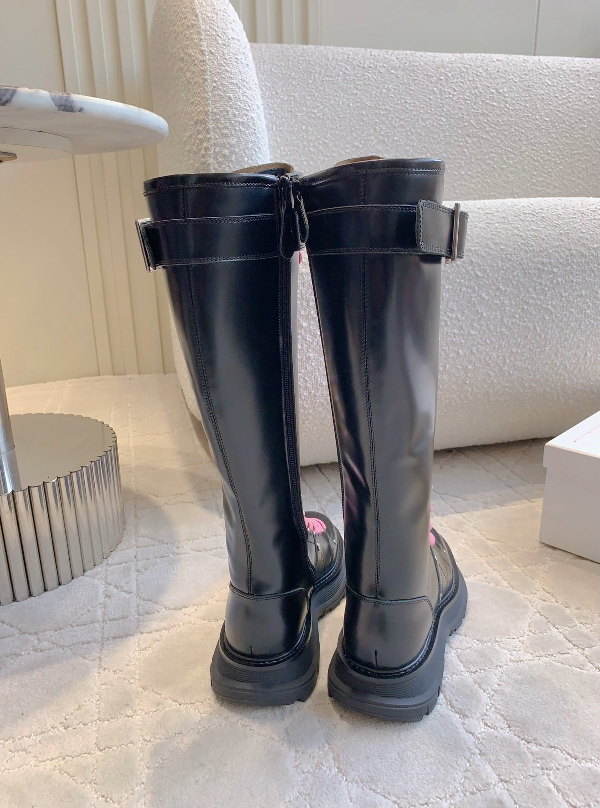 Alexander McQueen Black Boots EU 35-39 Edition 3 - detail image 3