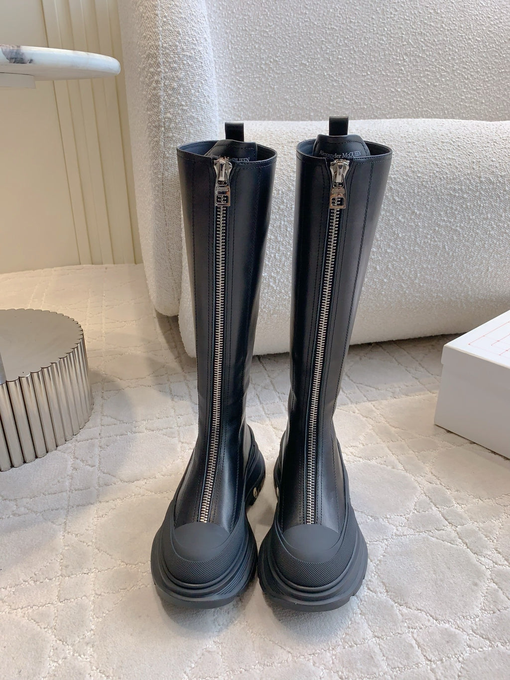 Alexander McQueen Black Designer Shoes EU 35-39 Edition 8