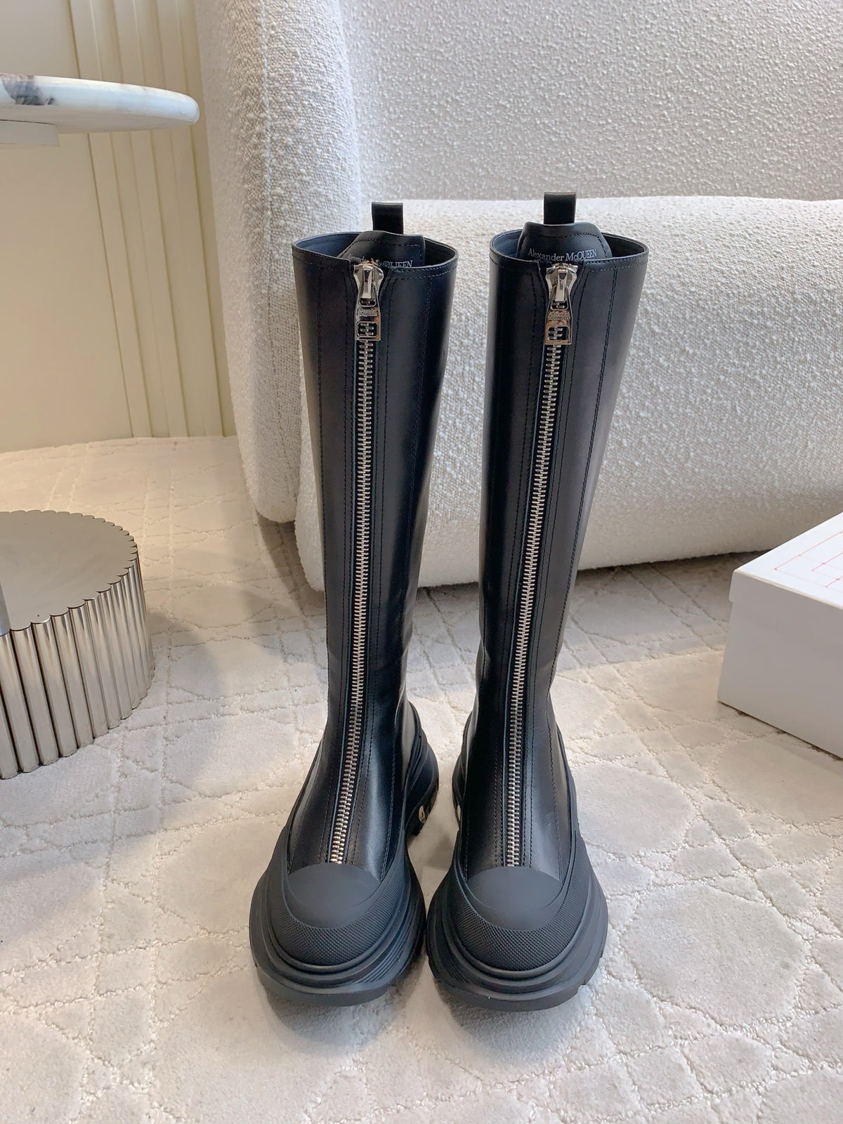 Alexander McQueen Black Designer Shoes EU 35-39 Edition 8