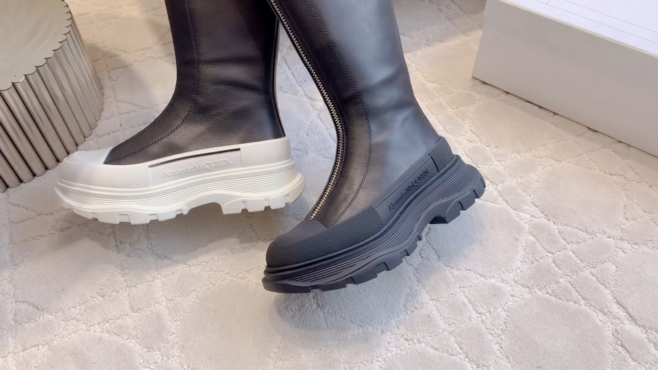 Alexander McQueen Black Designer Shoes EU 35-39 Edition 7