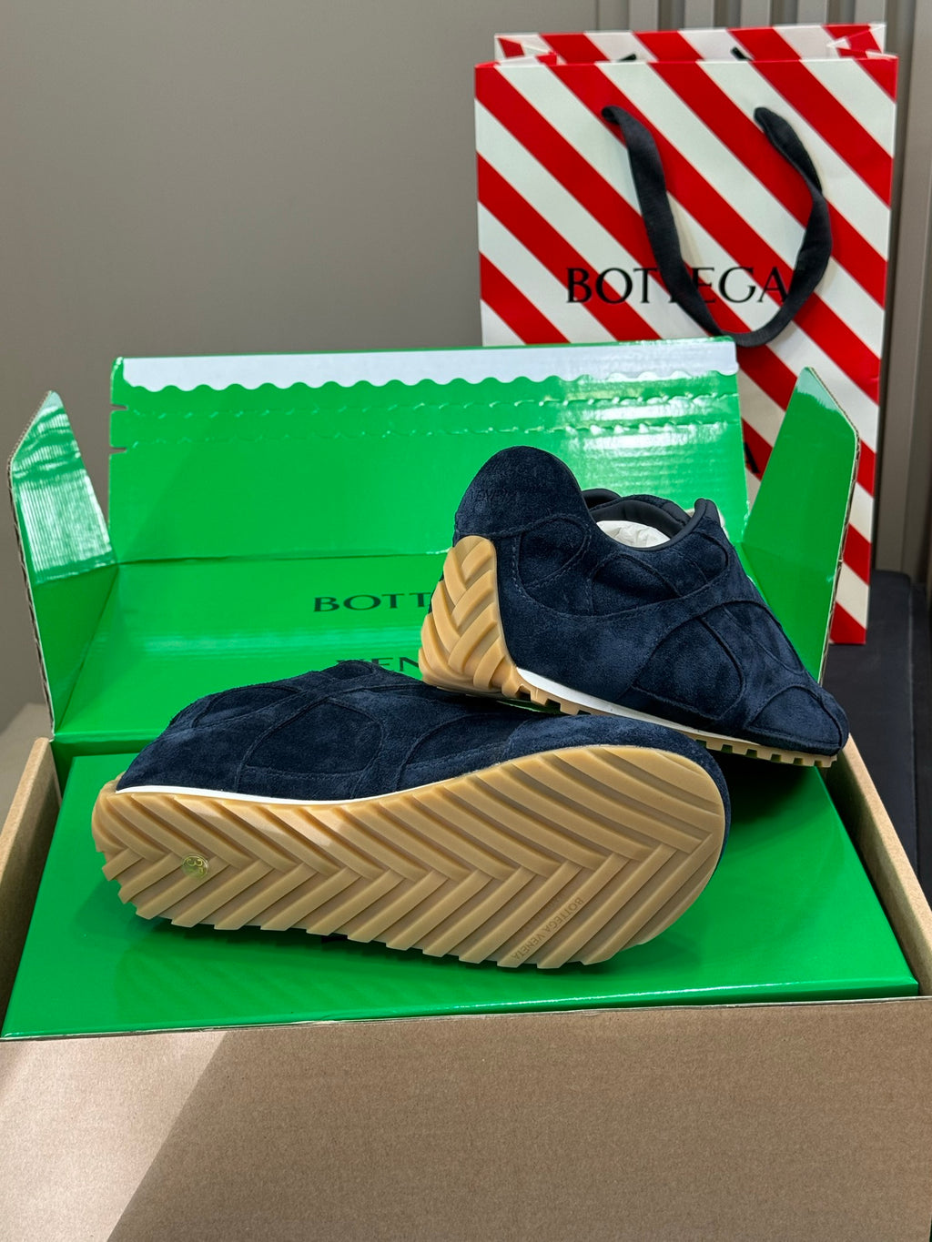 Bottega Veneta Black & Green Designer Shoes EU 35-45 Edition 9 - detail image 5