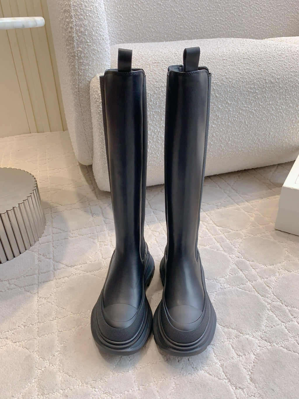 Alexander McQueen Black Boots EU 35-39 Edition 4