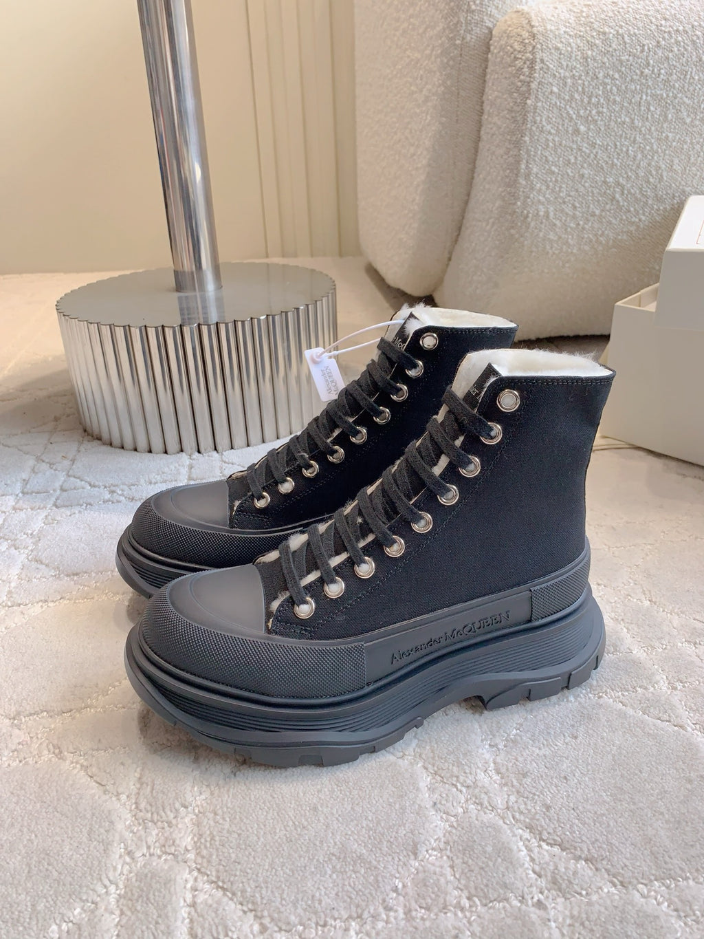 Alexander McQueen Black Boots EU 35-39 Edition 5 - detail image 2