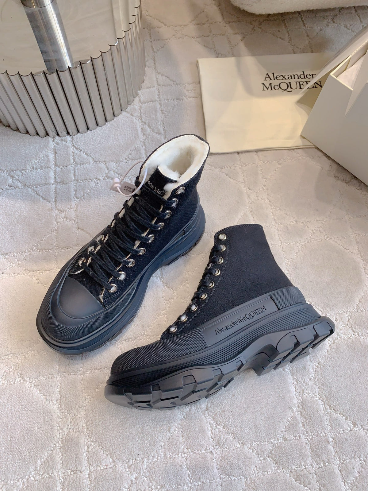 Alexander McQueen Black Boots EU 35-39 Edition 5 - detail image 4